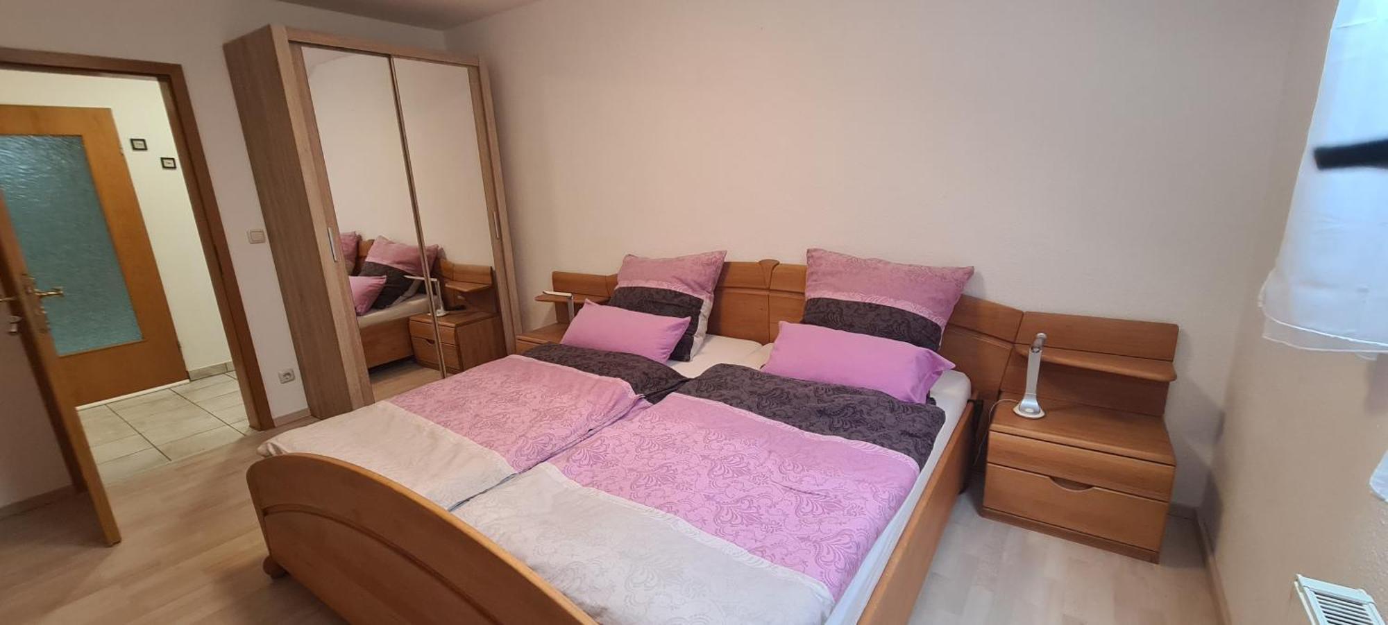 Gemuetliche 120 Qm Ferienwohnung Mit Balkon Adelsdorf Buitenkant foto